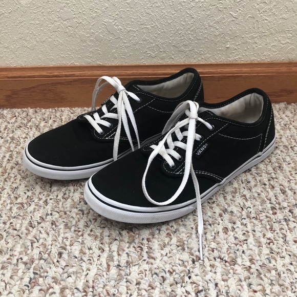 vans lace up shoes